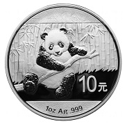 2014 Chinese Panda Silver Coin
