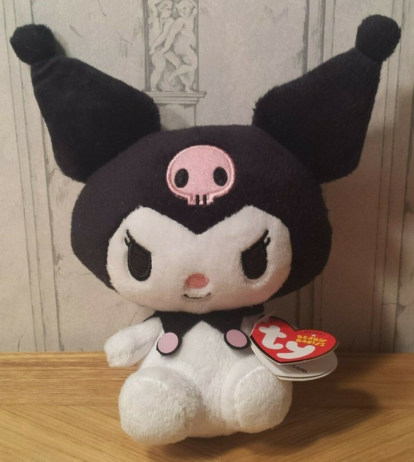 Kuromi Plush Doll TY Beanie Babies