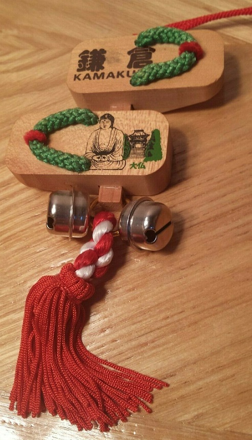 Kamakura Wooden Geta Miniature Decorative Ornament The Great Buddha