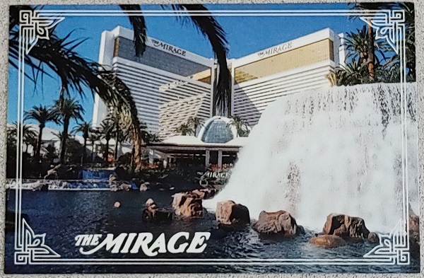 The Mirage Las Vegas Casino Resort Vintage Postcard